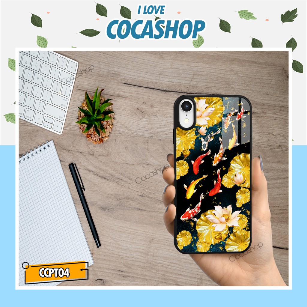 Ốp iphone in hình cực đẹp siêu bền - Cửu ngư quần hội - 6/6plus/6s/6splus/7/7plus/8/8plus/x/.....