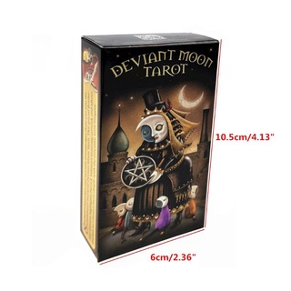 Bộ bài tarot Deviant Moon gồm 78 lá bằng tiếng anh