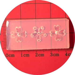 Flgo Nail Art Mold UV Epoxy Resin Keo Khuôn Silicon Khuôn Hoa Ba Chiều
