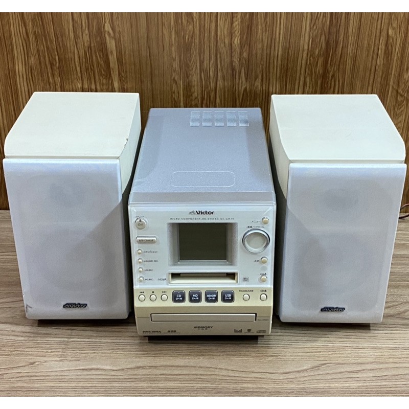 Victor CD/MD RECEIVER CA-UXGM70-S - オーディオ機器