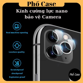 Kính cường lực bảo vệ Camera iPhone 17promax 16promax 15Promax 14Promax 13Promax 13Pro 13 12Promax 12Pro 12 11Promax