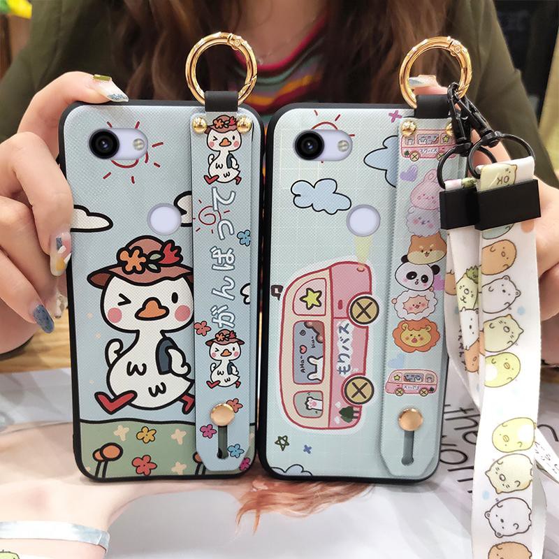 Ốp điện thoại TPU mềm dễ thương chống sốc cho Google Pixel 3A/ Pixel 3 Lite