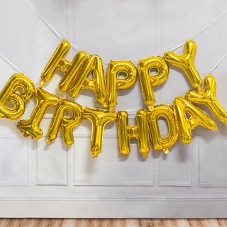 Dây bóng chữ happy birthday,  trang trí sinh nhật  , YẾN NHI SHOP