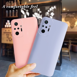 Ốp Lưng Silicone Màu Trơn Thời Trang Cho Xiaomi Redmi Note 10 / Note 10s / Note 10 Pro / Note10 Pro Max