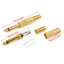 GODD 10 Chiếc Mạ Vàng 6 35 Mm Nam 1 4 Mono Jack Cắm o Đầu Nối Hàn