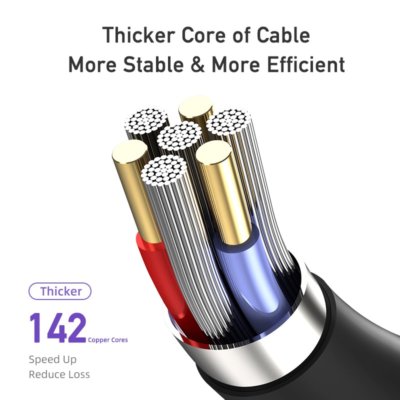 Ảnh Cáp sạc Awei CL-110T sạc nhanh USB Type C cho Android Chính hãng An Toàn Ổn Định 3