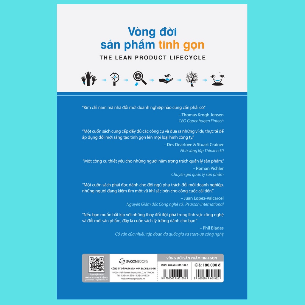 SÁCH - Vòng đời sản phẩm tinh gọn (The Lean Product Lifecycle) - Tác giả Craig Strong , Sonja Kresojevic , Tendayi Viki