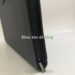 CẶP DA A4 ĐA NĂNG , CẶP DA A4 ĐỰNG HỢP ĐỒNG, IPAD, ĐIỆN THOẠI TÍCH HỢP SẠC DỰ PHÒNG 10.000MAH, LED SÁNG TÊN RIÊNG. — ảnh 8