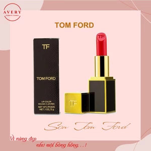 Son Tomford Lip Color Matte, Tomford Lipstick Ruby Rush 07 Vỏ Đen Hàng Chính Hãng Có Bill Full Size