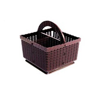 Rổ Nhựa Vuông Có Quai Xách 3 Ngăn THẮNG LỢI