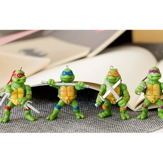 Set 6 Mô Hình Mô Phỏng Ninja Rùa Dễ Thương