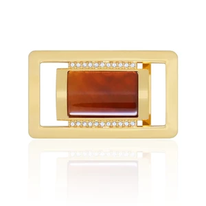 Mặt Khóa Thắt Lưng GOAT MK0041 Đá Cam