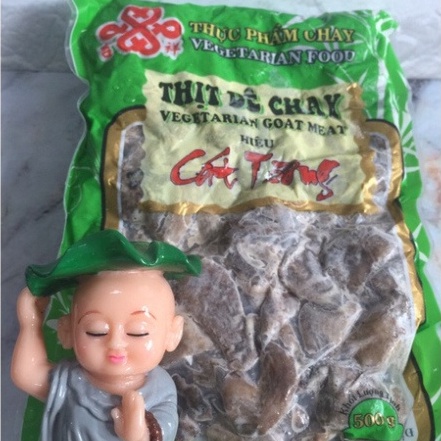 Thực phẩm chay - Thịt dê chân nấm chay 500g Cát Tường - Nhân Hạnh