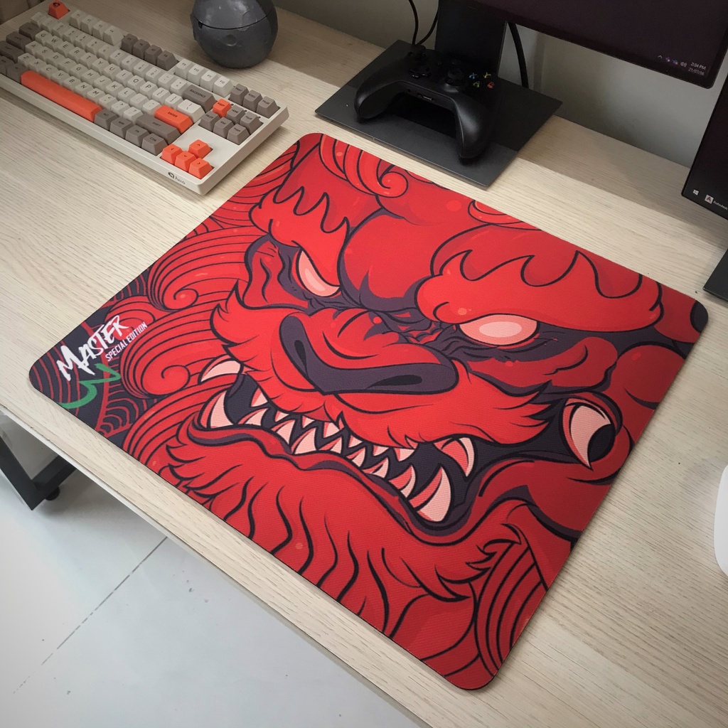 Lót Chuột Pad Chuột Mouse Pad Esports Tiger Ling Yun & Long Teng