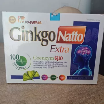 viên uống bổ não Ginkgo natto extra hộp 100 viên
