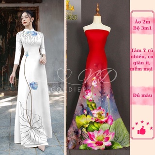Vải Áo Dài Hoa Sen Giá Tốt Tháng 8, 2023 | Mua Ngay | Shopee Việt Nam