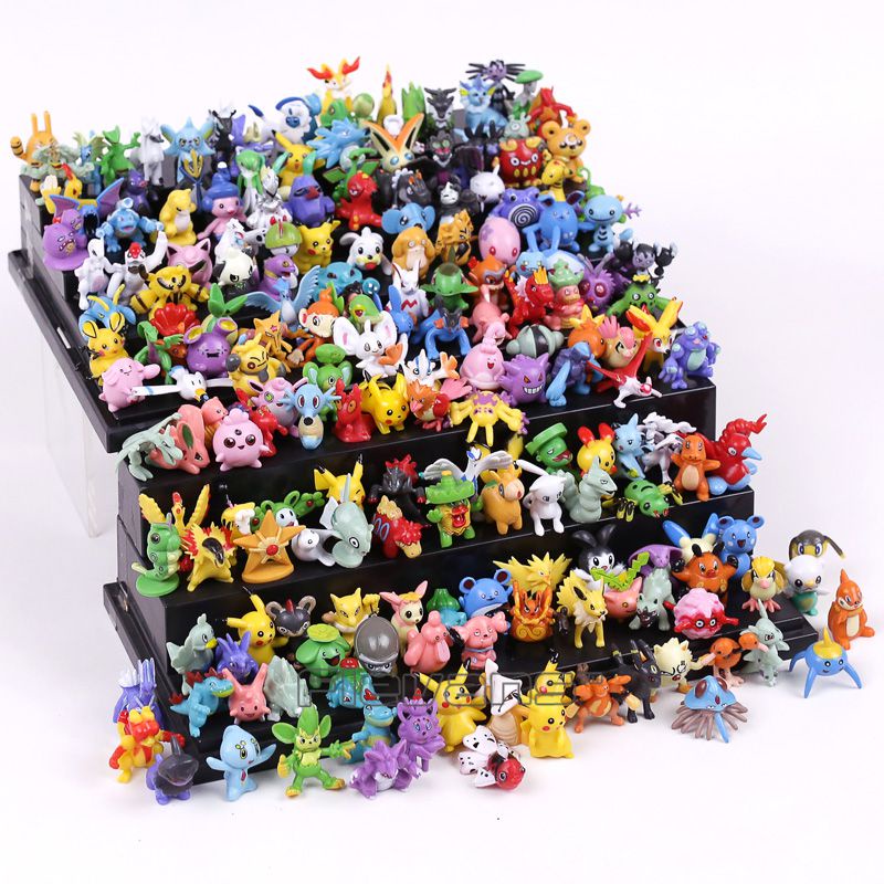 Bộ 24 mô hình đồ chơi pikachu kích thước 2-3cm