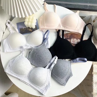 Áo Ngực Nữ Nâng Ngực Không Gọng Bản To Đệm Mỏng King Shop A-838
