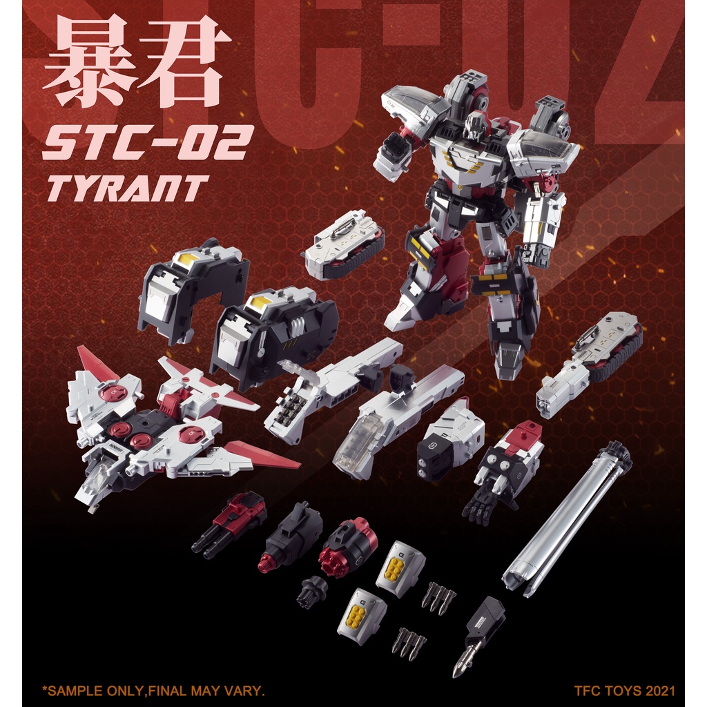 Mô hình TFC Toys STC02 STC-02 Tyrant Dominator Megatron | Shopee Việt Nam