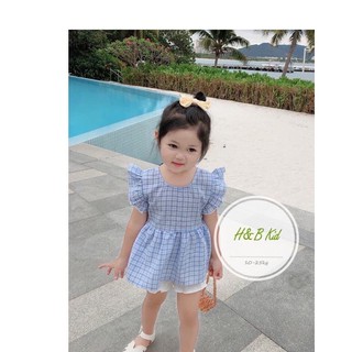 Bộ cánh tiên bé gái đan dây lưng chất mát