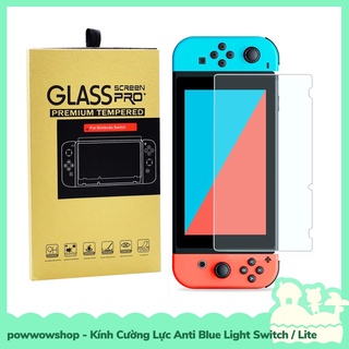 [Sẵn VN - Hỏa Tốc] Phụ Kiện Kính Cường Lực Anti Light Blue Cho Máy Game Nintendo Switch / Switch Lite