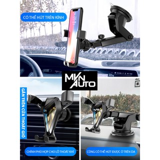 Giá Đỡ Điện Thoại Trên Ô Tô Đa Năng – Màu Bạc -  Mvn Auto
