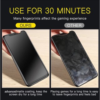 Kính cường lực chống vân tay, mồ hôi màn, màu nhám sang trọng cho iPhone 17 Air 16 16e 15 14 13 12 Mini 11 Pro X Xr Xs Max 8 7 6 6s Plus SE