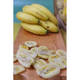 Chuối Sấy Giòn Không Đường Giòn Tan, Eat Clean, Keto - Crunchy Banana No Sugar Added By Legumes 200g