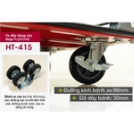 Xe đẩy hàng 4 bánh tải trọng 300kg gấp gọn nhập khẩu FUJIHOME, xe kéo hàng xếp gọn bánh cao xe su chống ồn hand truck — ảnh 8