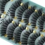 FAVORITEGOODS 10 Cặp Lông Mi Giả Làm Đẹp Trang Điểm Wispies Lông Mi Lông Tơ Giả Chồn Tóc