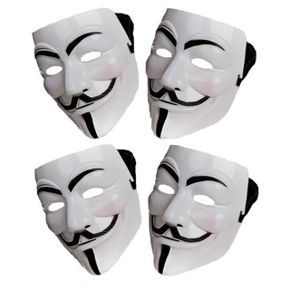Anonymous Hacker V cho Vendetta Master Face Mask Fancy Dress Đạo cụ Halloween