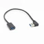 Bộ chuyển đổi dây cáp nối dài siêu tốc USB 3.0 góc phải 90 độ từ nam sang nữ