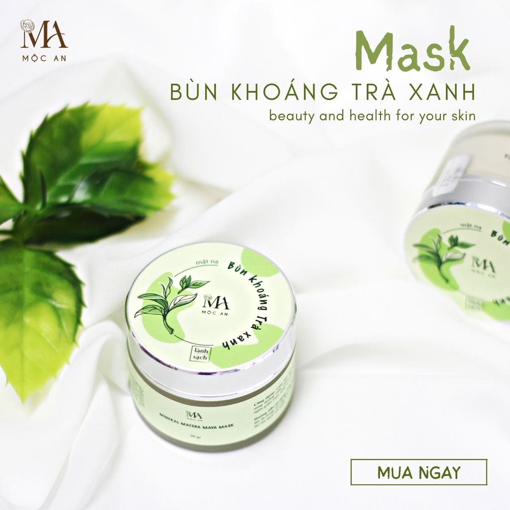 Mô tả Mặt Nạ Bùn Khoáng Mộc An Giúp Giảm Mụn, Dưỡng Da Tươi Trẻ Mineral Maya Mask 50g - 6