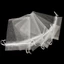 NORDICLIFE 25 / 50 Chiếc Organza Gạc Gói Kẹo Trang Sức Đóng Gói Đảng Cung Cấp Dây Rút Túi