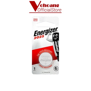 Vỉ 1 viên Pin Energizer 2025 / CR2025 siêu bền - Hàng Chính Hãng