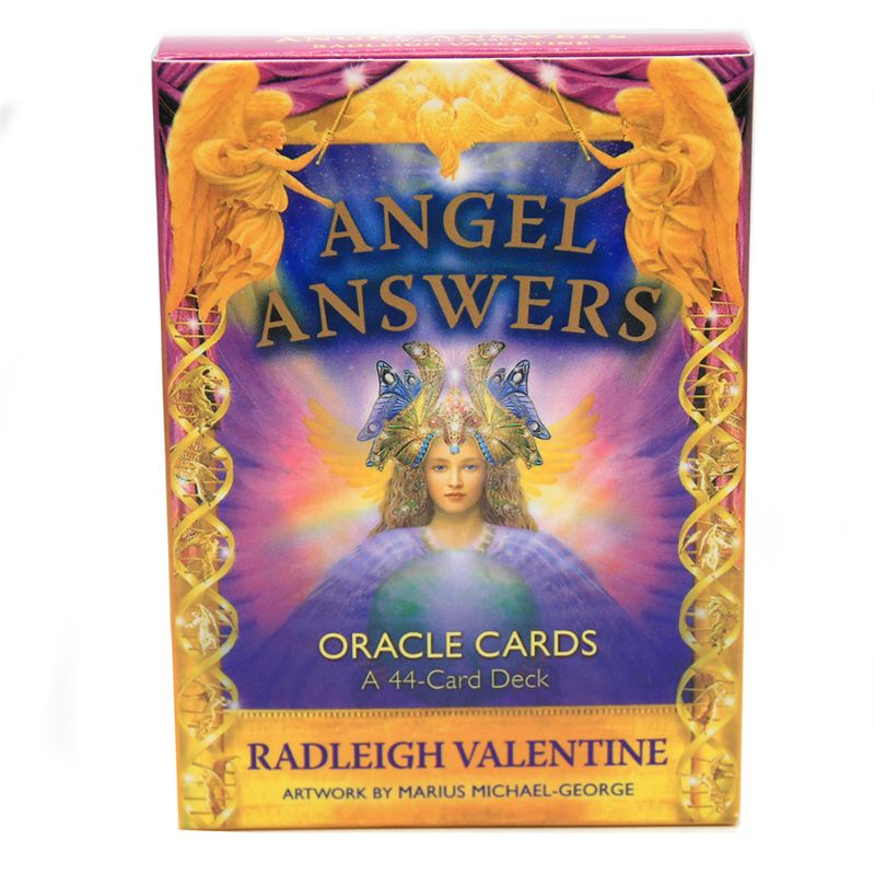 Câu trả lời thiên thần Mon cho thẻ Oracle Bộ bài 44 lá và Thẻ hướng dẫn – Minh họa