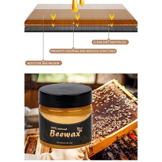 Sáp Ong Beewax Đánh Bóng Đồ Gỗ🍀FREESHIP🍀Sáp Tự Nhiên Làm Bóng Bàn Ghế Gỗ - Tủ Gỗ - Sàn Gỗ Đa Năng