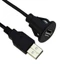 POP Bảng điều khiển ô tô Flush Mount Line USB 2 0 Cổng Bảng điều khiển mở rộng ổ cắm cáp