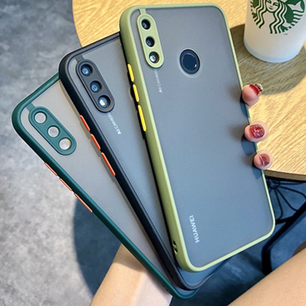Ốp điện thoại nhám chống sốc cho Huawei Y9 Prime Y6 Pro 2019 Nova Y70 5i Pro Plus 3i 2i 5G 4G 2022