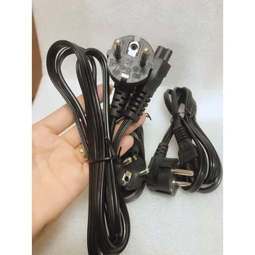 Dây nguồn laptop tròn 1.5m,dây laptop dẹt,dây nguồn laptop xám, dây nguồn laptop 3 lỗ, sản phẩm chất lượng cao