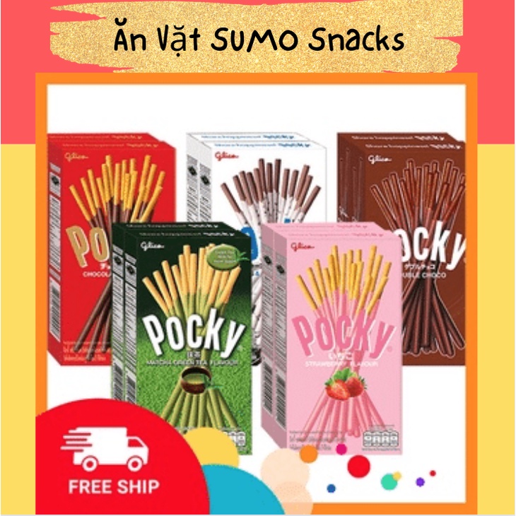 Bánh Que Glico Pocky Phủ Kem Các Mùi Vị Hộp 35g/40g-Ăn Vặt Sumo Snack ...