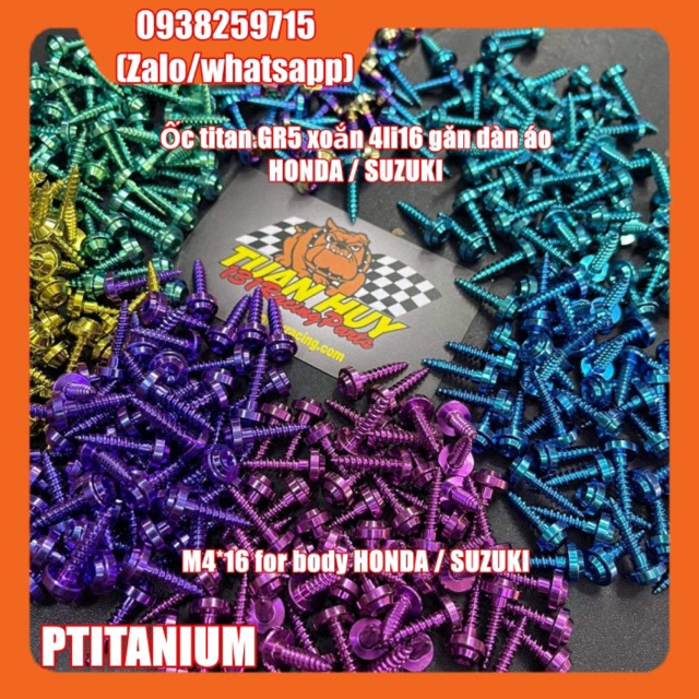 P.titanium) Baga bụng Titan gắn Ab Thái 110 , AB 2014-19