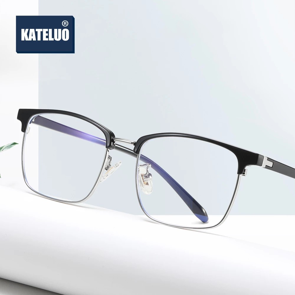 Ảnh Kính KATELUO 52019 Có Gọng Chống Ánh Sáng Xanh Màn Hình Máy Tính / Điện Thoại Thời Trang Dành Cho Nam Và Nữ 3