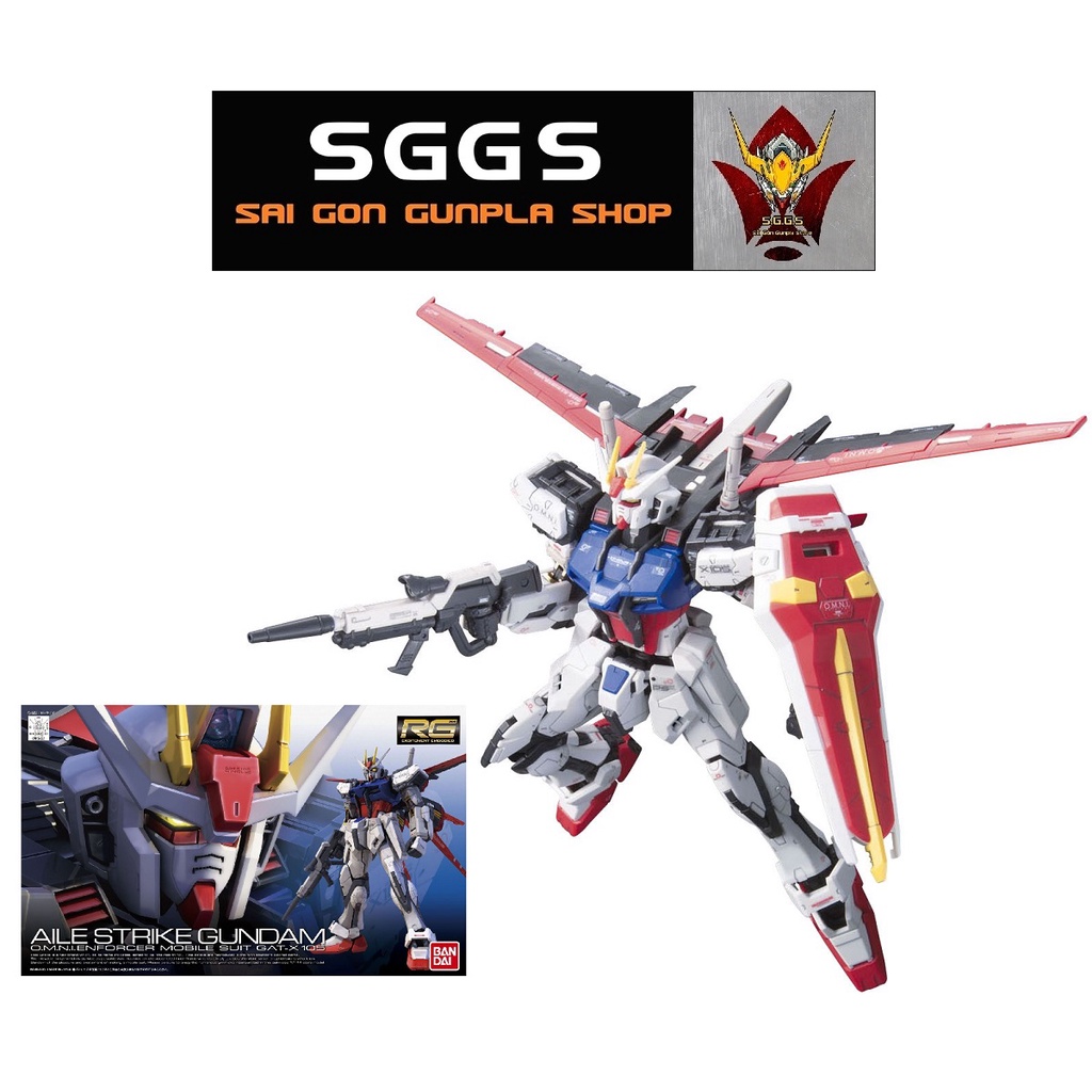 Mô Hình Lắp Ráp Bandai Rg Aile Strike Gundam Giá Tốt Tháng 9, 2023 | Mua  Ngay | Shopee Việt Nam