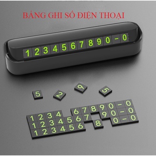 Bảng Số Điện Thoại Ô Tô, Bảng ghi số điện thoại để taplo xe ô tô