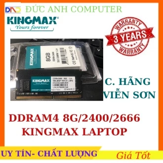 <FULL VAT> Ram DDR4 Laptop 8gb bus 2400/2666 KINGMAX ,Ram Mới Chính Hãng , bảo hành 3 năm, 1 Đổi 1