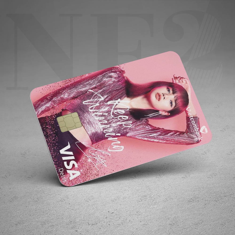 Miếng Dán Trang Trí BP BANK CARD - Decal Sticker Thẻ ATM (Thẻ Chung Cư, Thẻ Xe, Debit, Credit) NF2