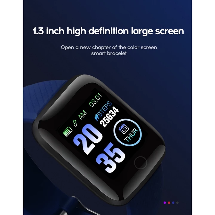 116plus Đồng Hồ Thông Minh Nam Nữ Trẻ Em Đo Nhịp Tim Huyết Áp 116Plus Đồng Hồ Thông Minh Thể Thao Chống Nước Đồng Hồ Thông Minh Đồng Hồ Thông Minh Cho – 7