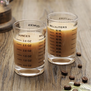Cốc Đong Mini Bằng Thủy Tinh Dày Dặn 3 Ounce / 90ML 3 Ounce / 90ML