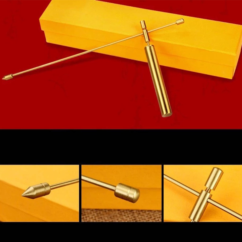 Set 2 que cảm xạ nguồn nước chất liệu đồng có thể điều chỉnh độc đáo